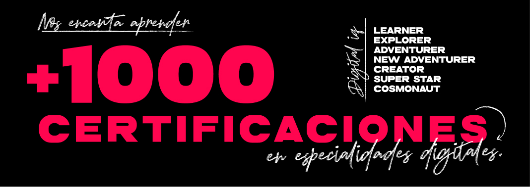 1000 certificaciones Digital IQ