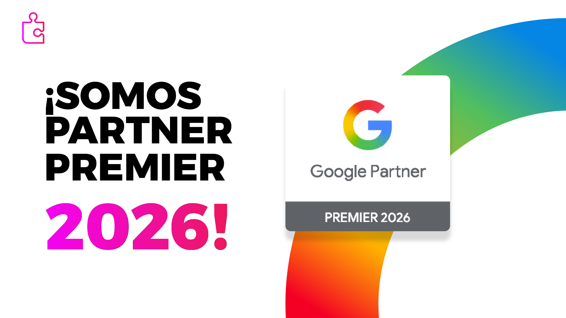 Google Partner Premier 2026: Somos del 3%